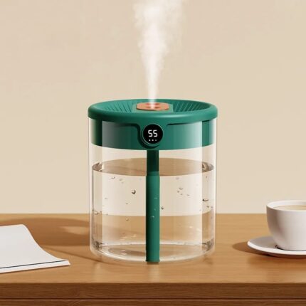 2L Double Spray Air Humidifier With LED Lights (K15)