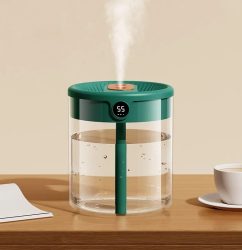 2L Double Spray Air Humidifier With LED Lights (K15)